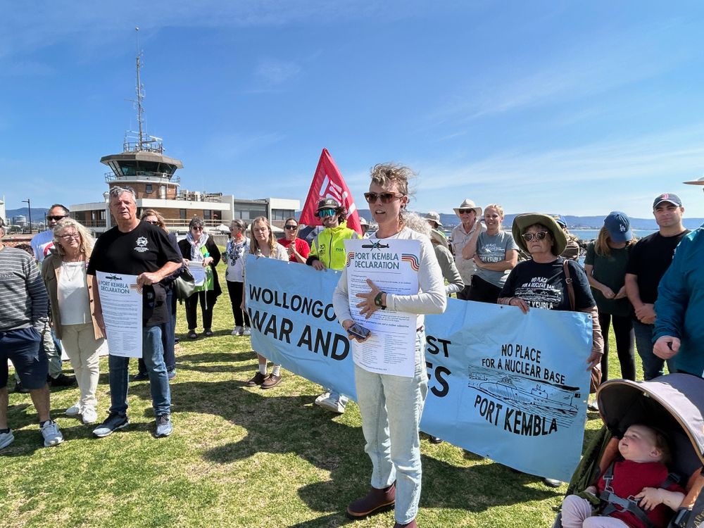 AUKUS subs will threaten safety and Port Kembla trade, says declaration post image