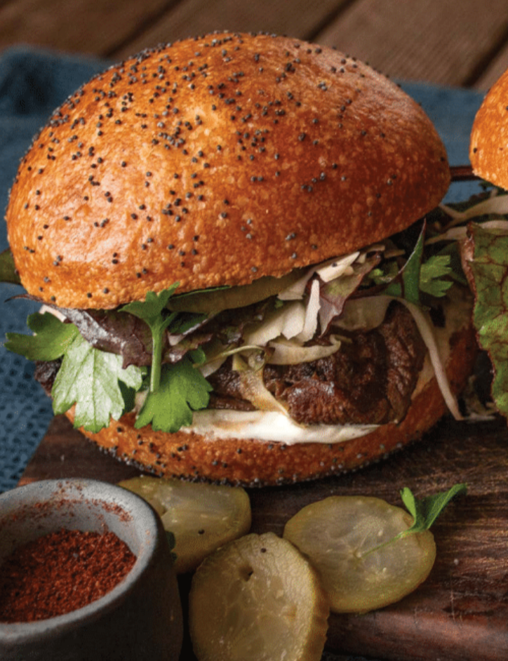 Small Kitchen Cook author shares kangaroo burger recipe post image