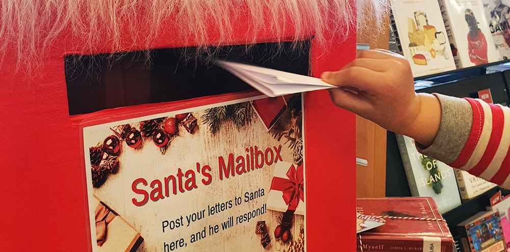 Santa letter delivery service at your library post image
