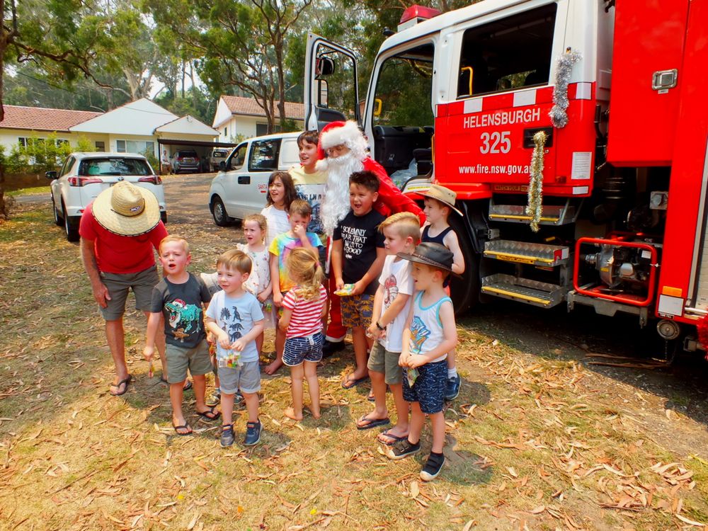 Santa Claus is coming to town – in a fire truck! post image