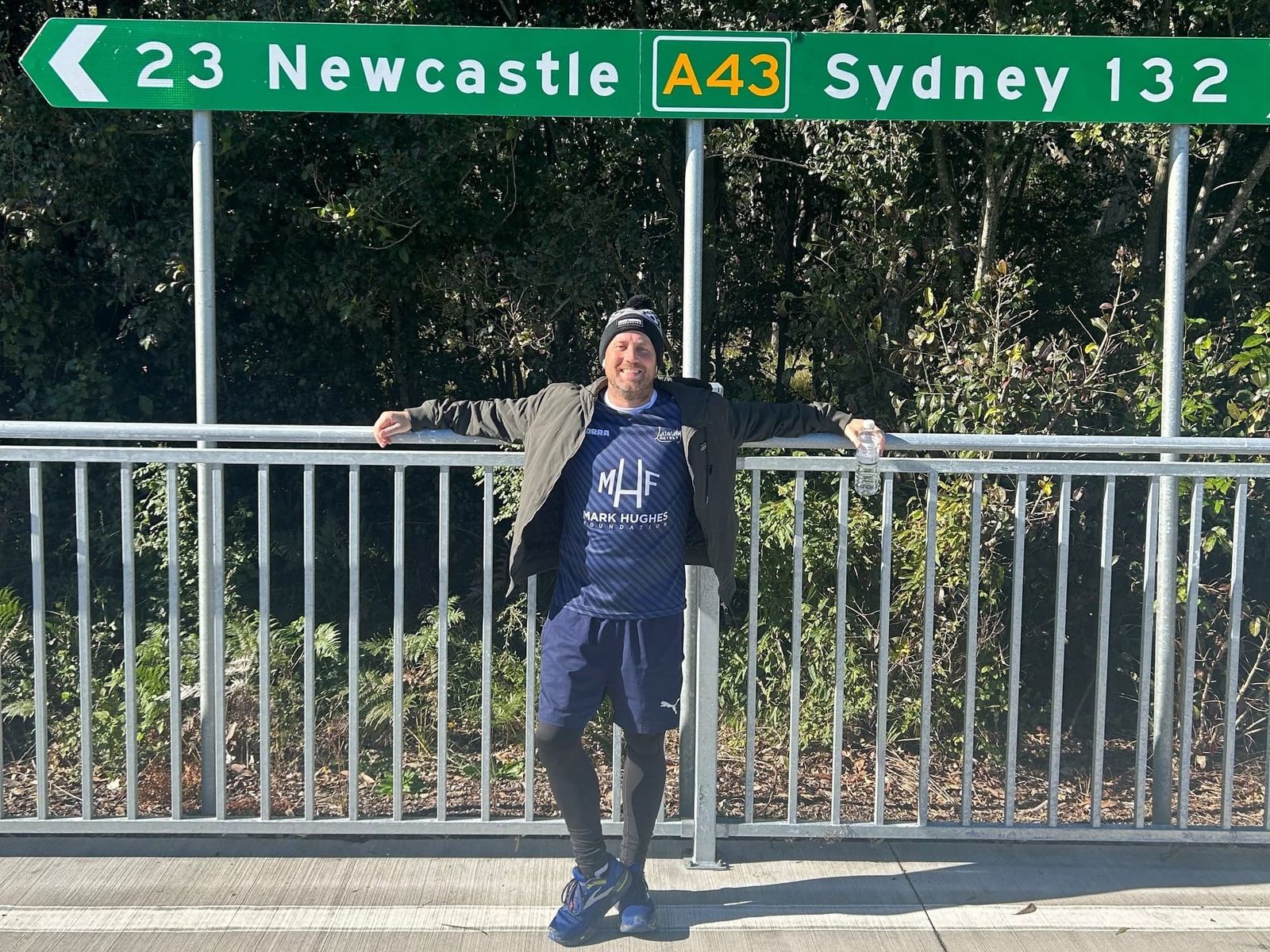 Helensburgh dad walks 35km to the shops – and not due to fuel crisis post image