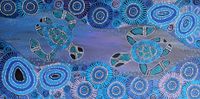 Contemporary Aboriginal artist holds first exhibition post image