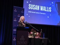 Social Justice Champion dedicates award to ‘my beautiful girl’ Gracie post image