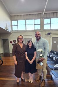 'Dream big': Samaras owner returns to his school with a message for Year 12s post image