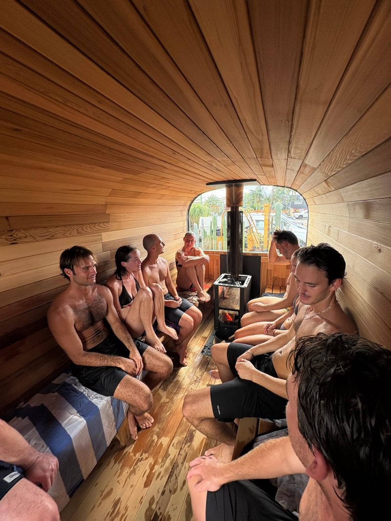 Tiny sauna fires up in Wollongong post image