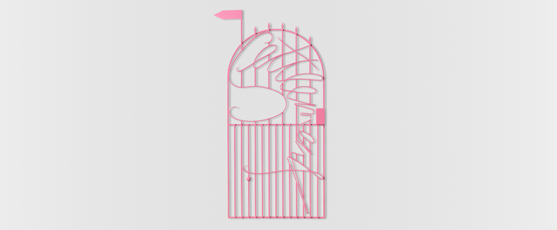 Beyond the front gate post image
