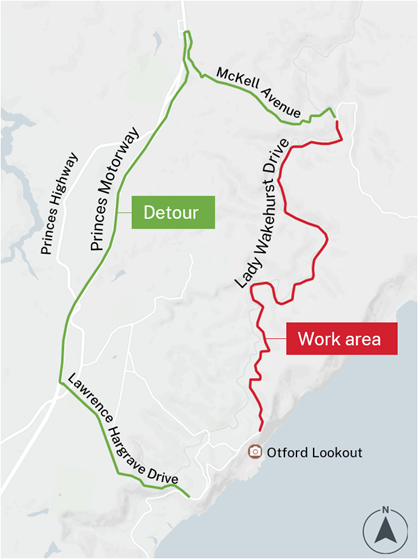 Lady Wakehurst Drive to close for two days of works post image