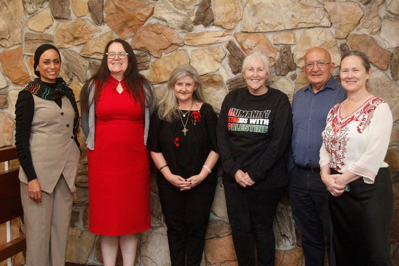 Gong's 'good people' raise $5k at UN lawyer's Gaza talk post image