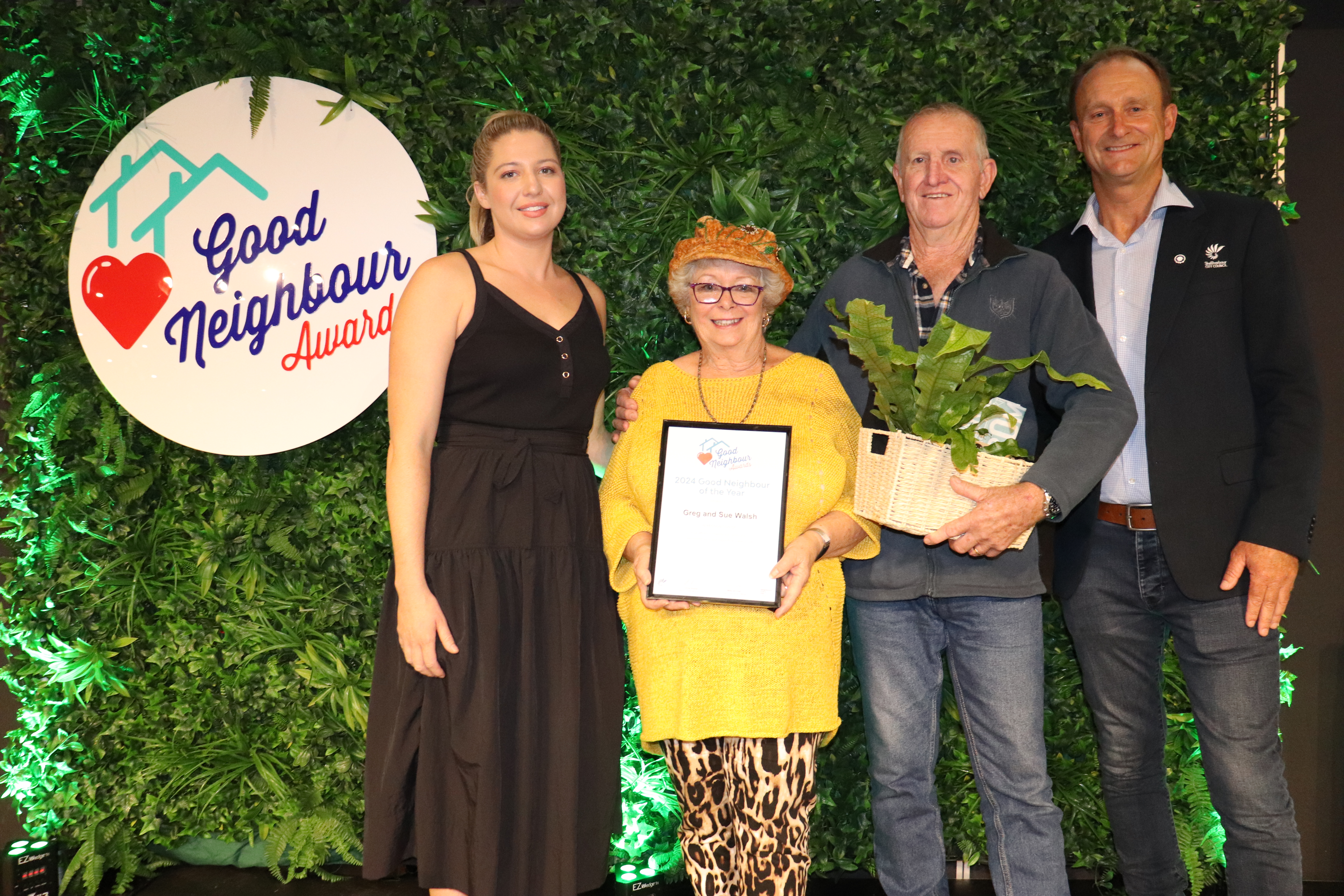 Everybody loves these good neighbours in Shellharbour: Meet Greg and Sue Walsh
