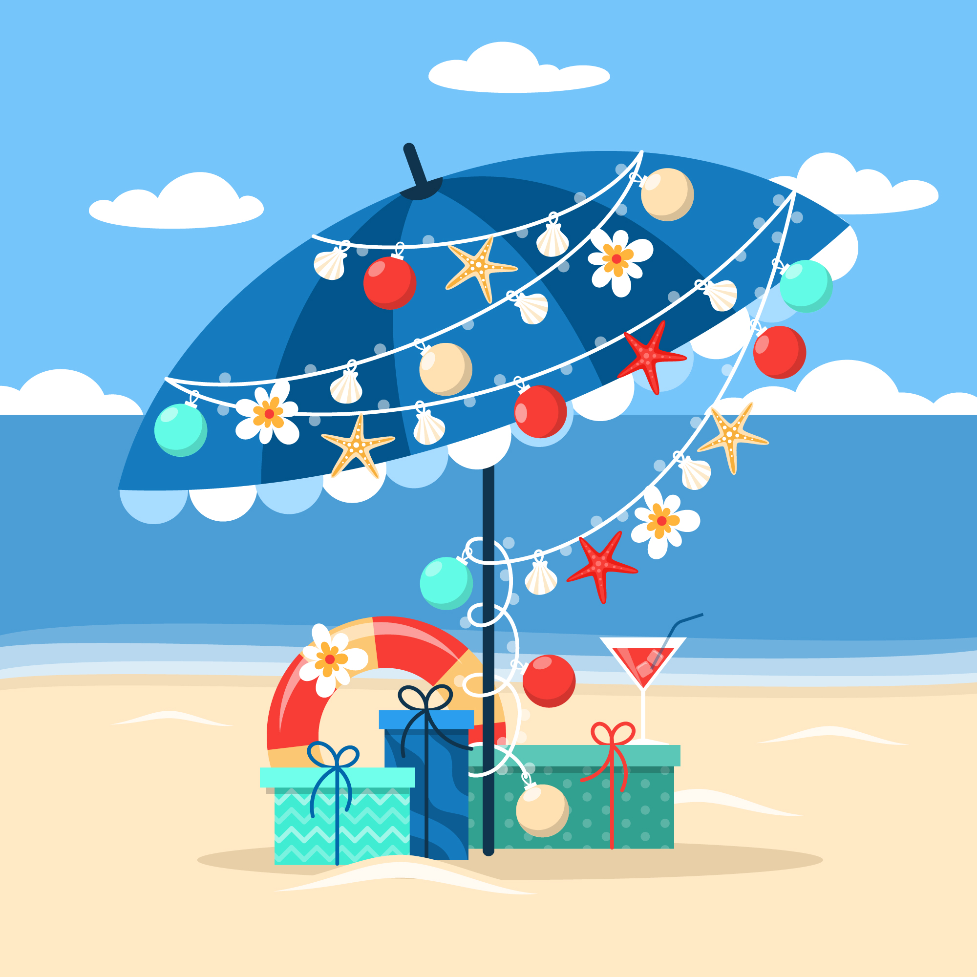 A warm and sunny Christmas Day forecast for most of Australia
