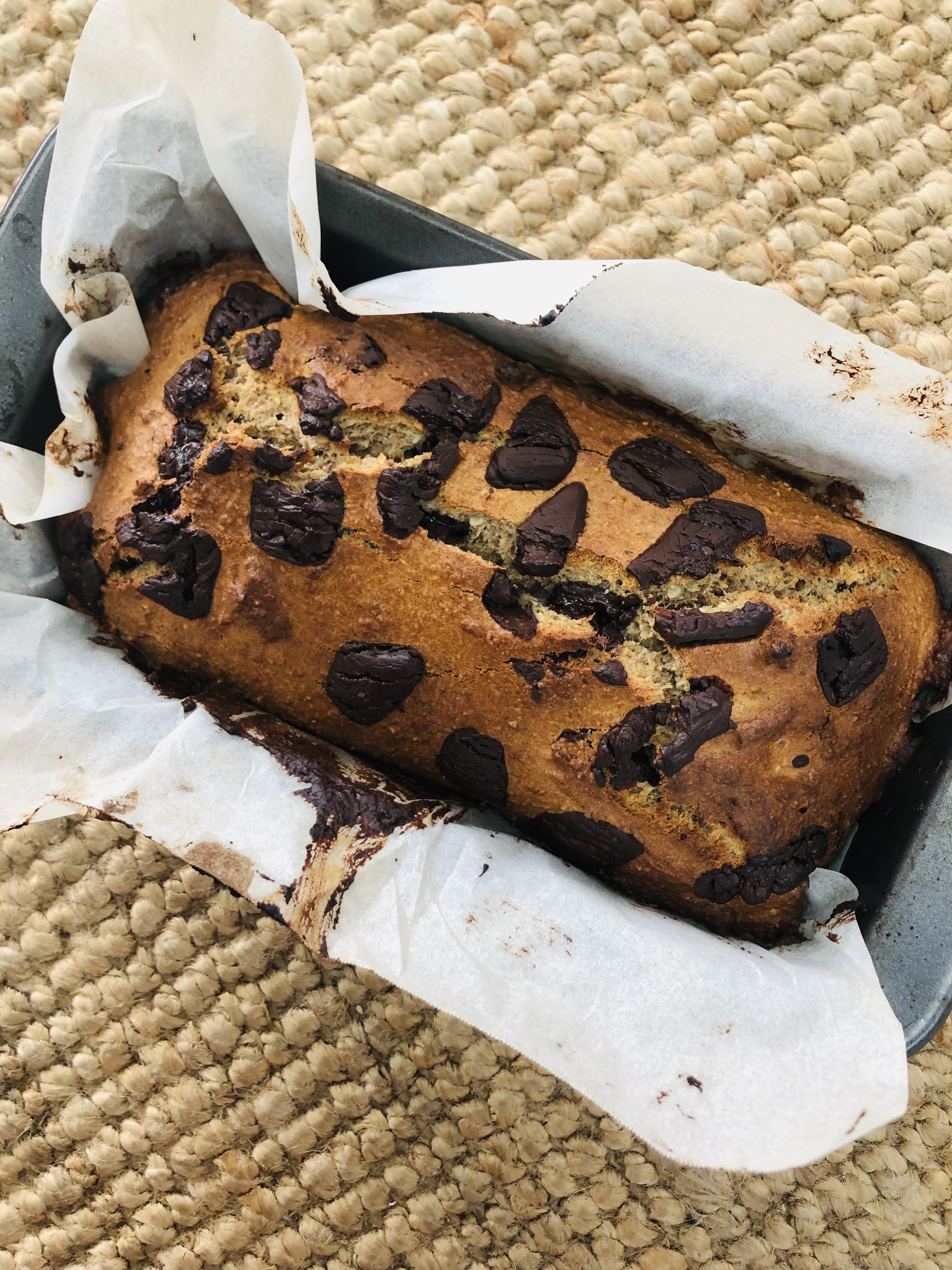 Bake Chunky Choc Banana Bread