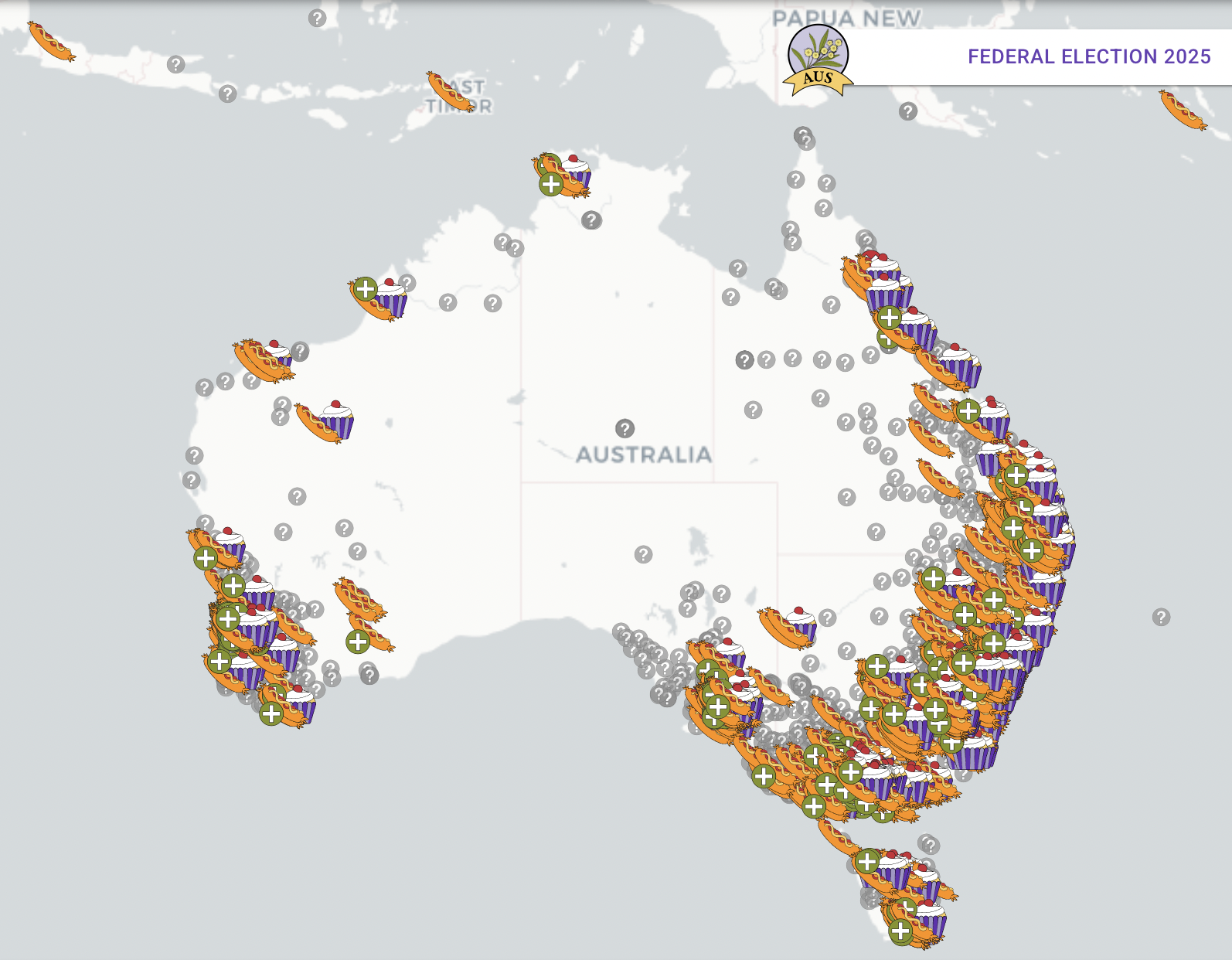 Election bites: Where to find your Democracy Sausage