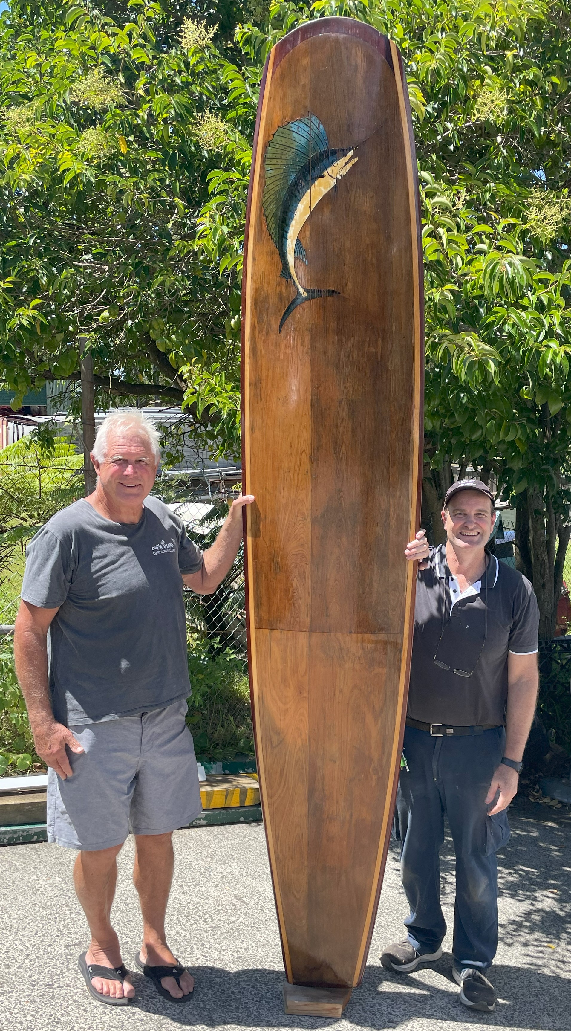 Okanui! How Helensburgh Men's Shed restored a surfer's pride