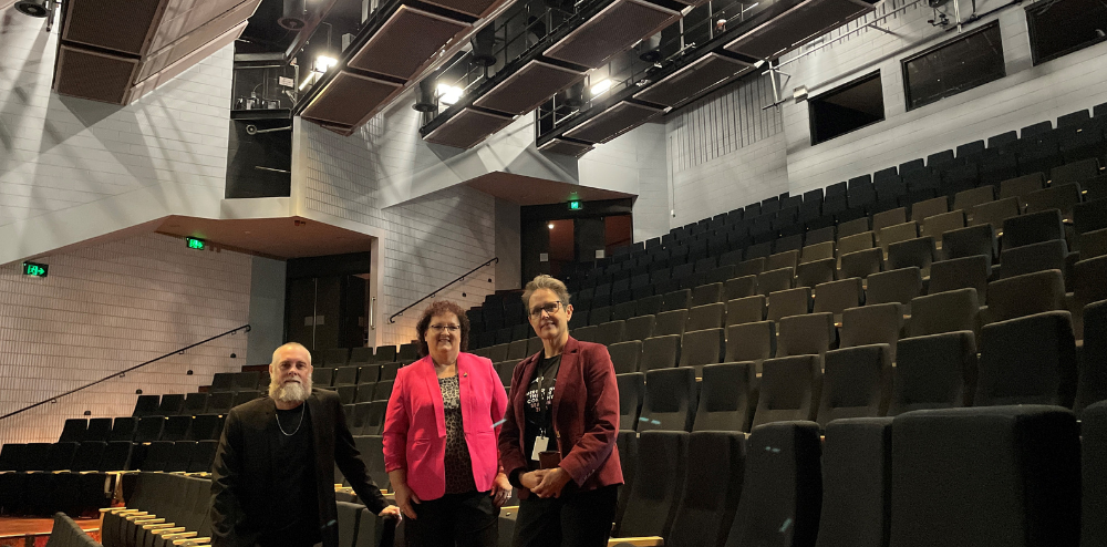 Curtain’s up at the Illawarra Performing Arts Centre