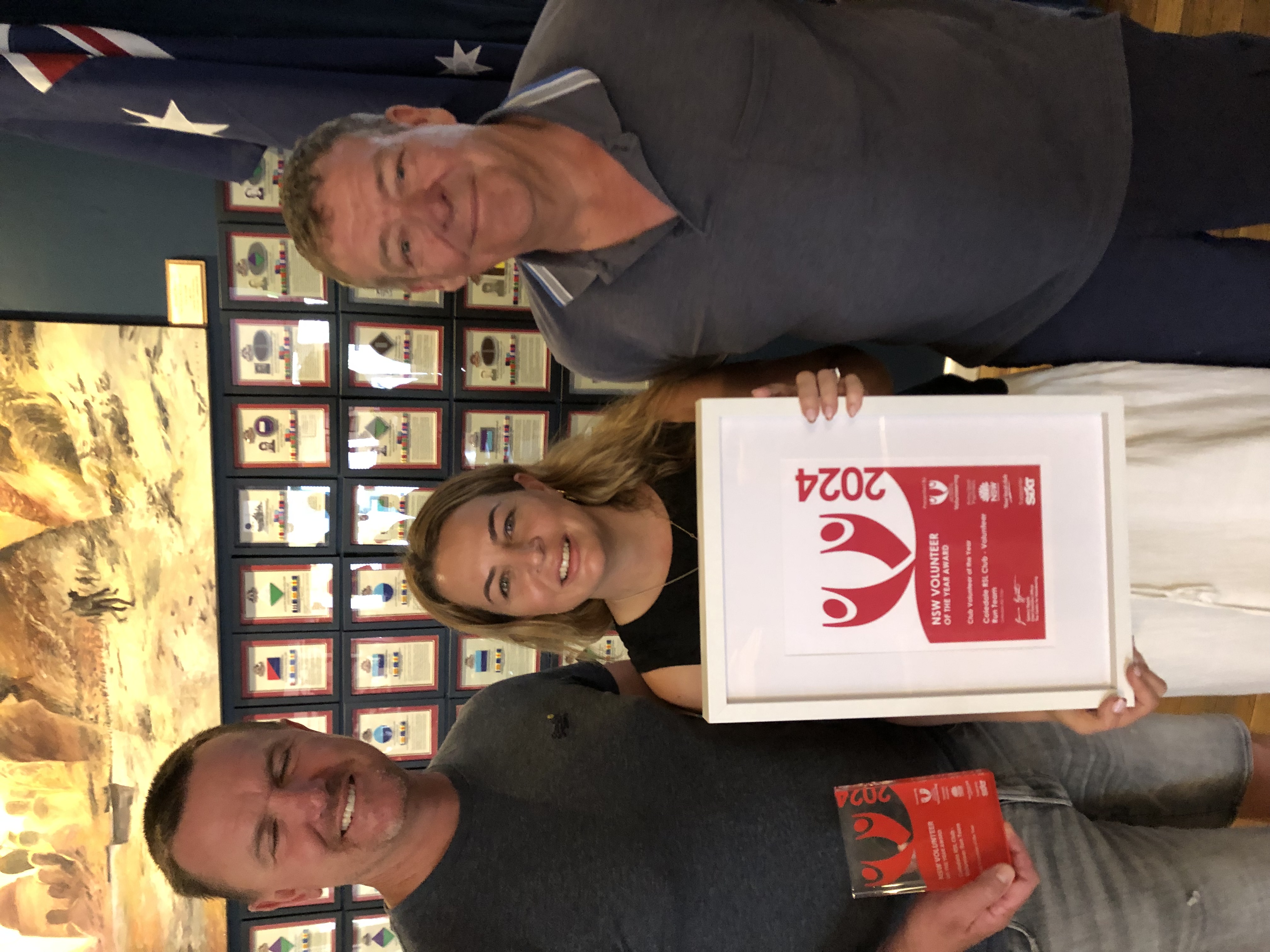 Revived Coledale club collects top NSW volunteer gong