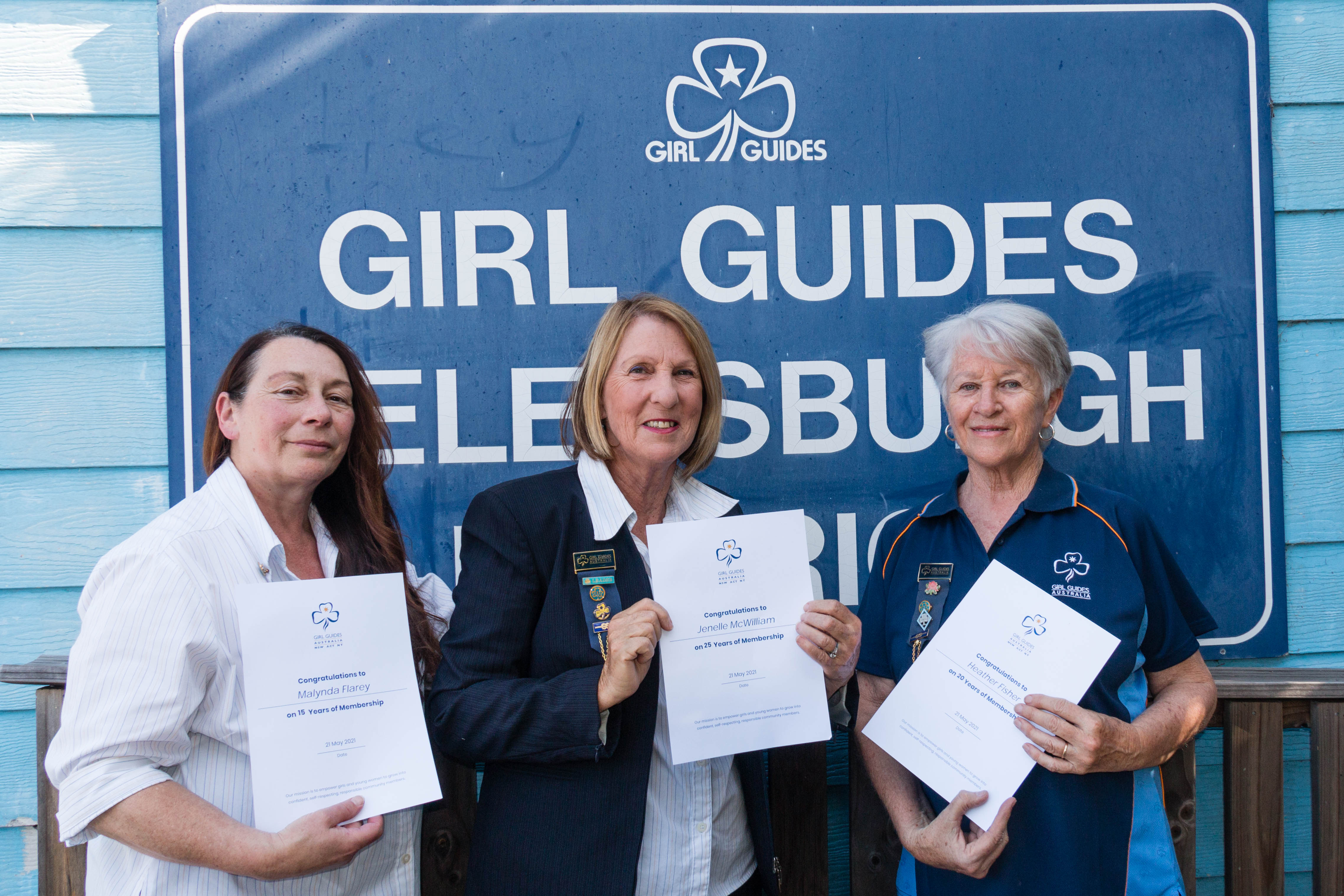 Helensburgh Girl Guides thank long-serving leaders  post image