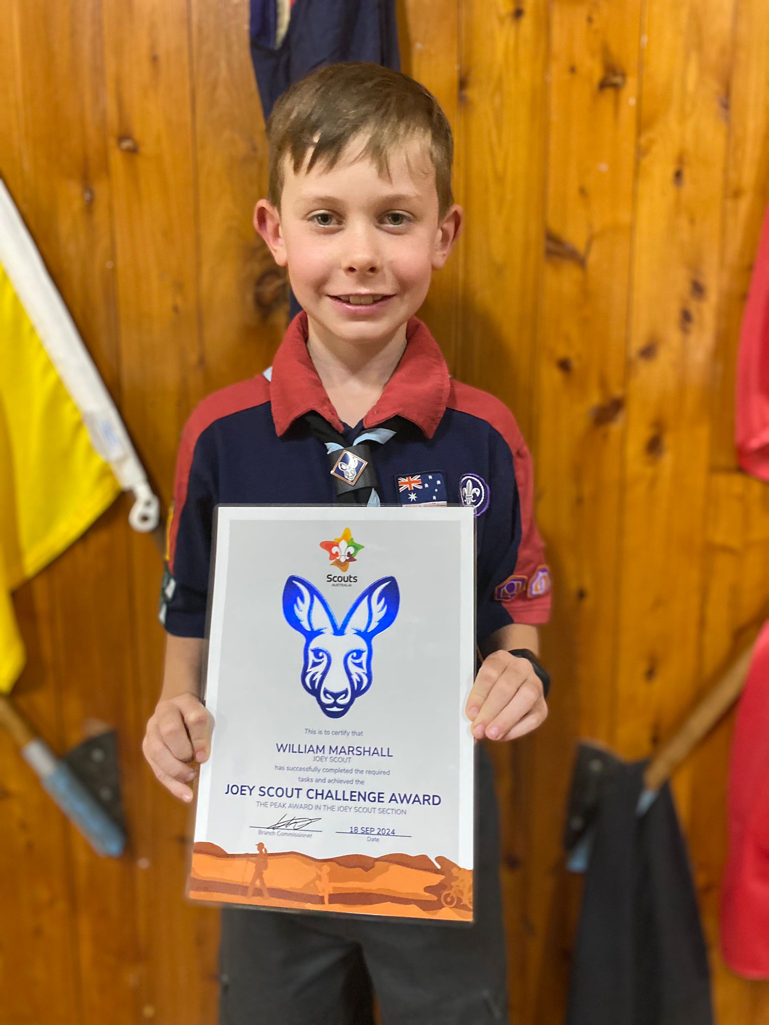 Joey Scout reaches peak  post image