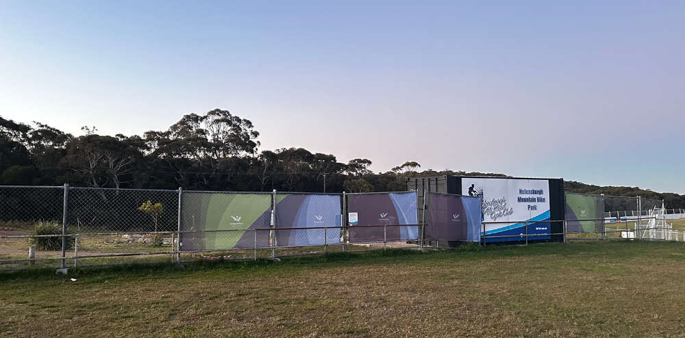 Working towards reopening Helensburgh Mountain Bike Park