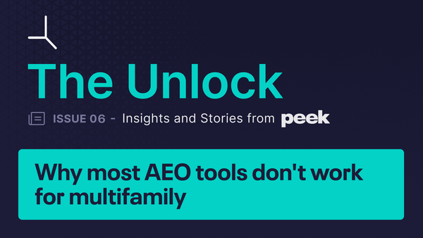 Why most AEO tools don't work for multifamily