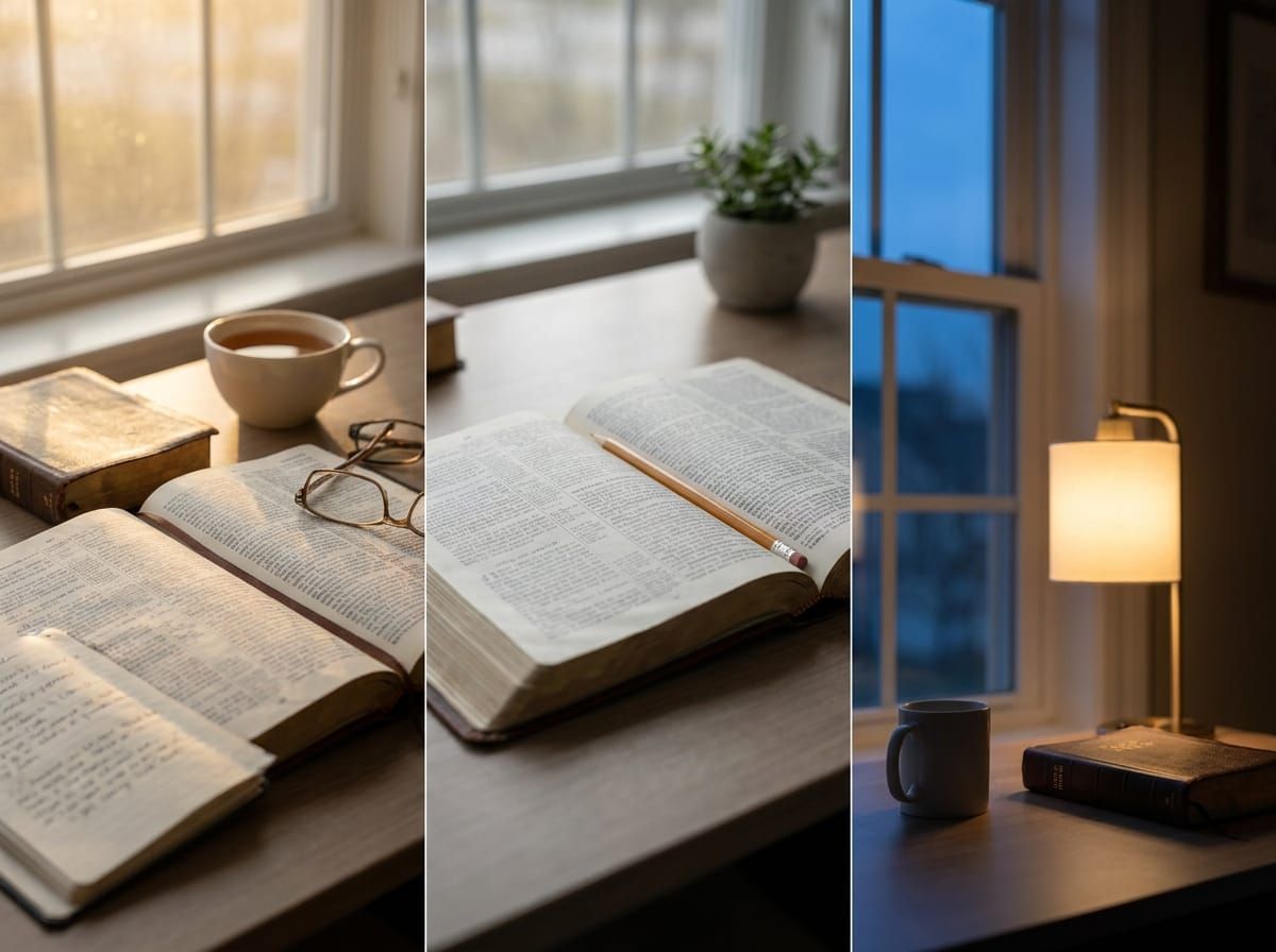 The Daily Bible Study Rhythm That Actually Works (And Lasts)