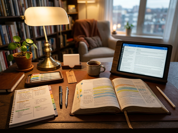 How to Organize Your Bible Study Like Someone Serious About Growth