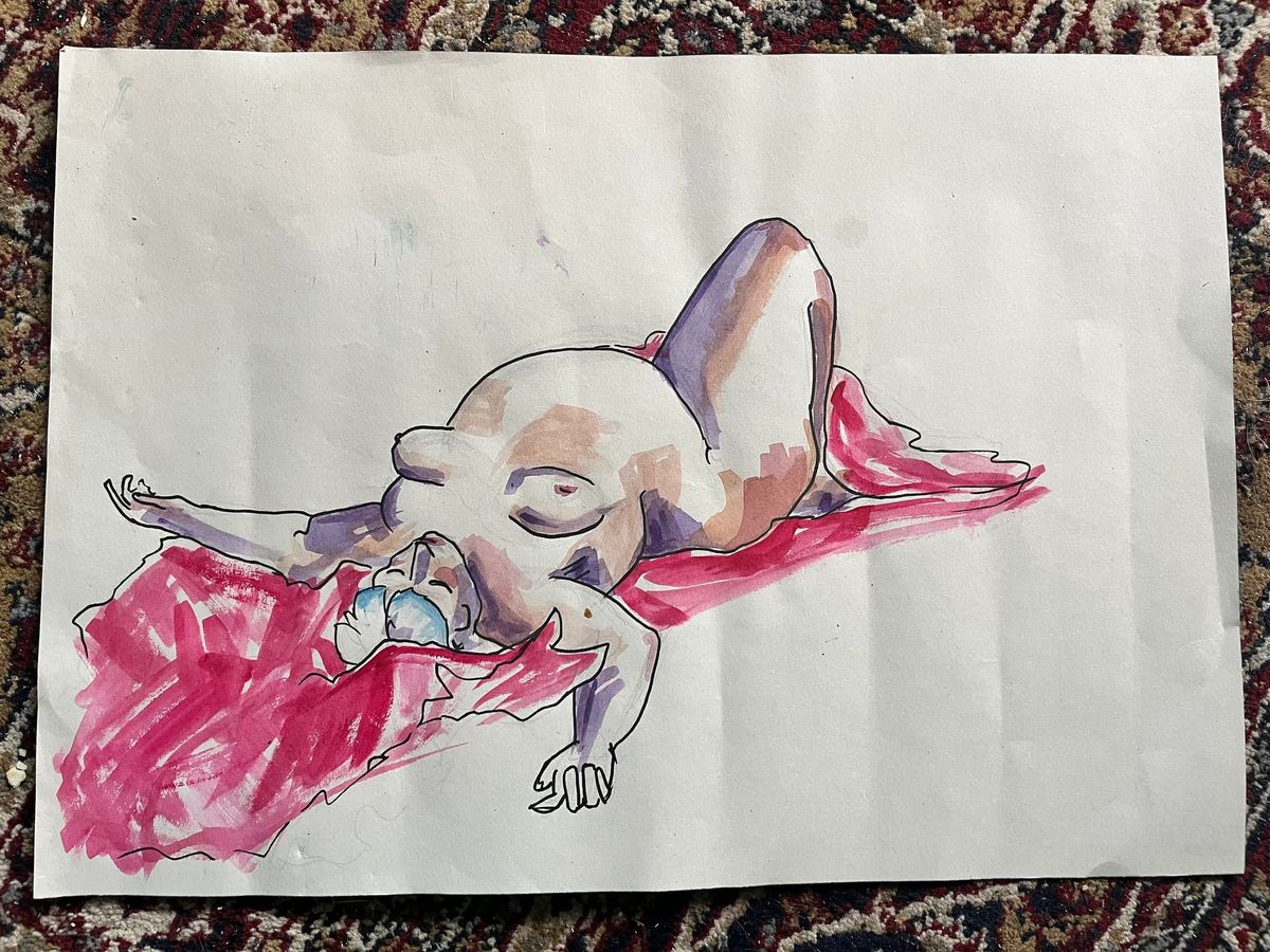 Costume Life Drawing, Jan 2025