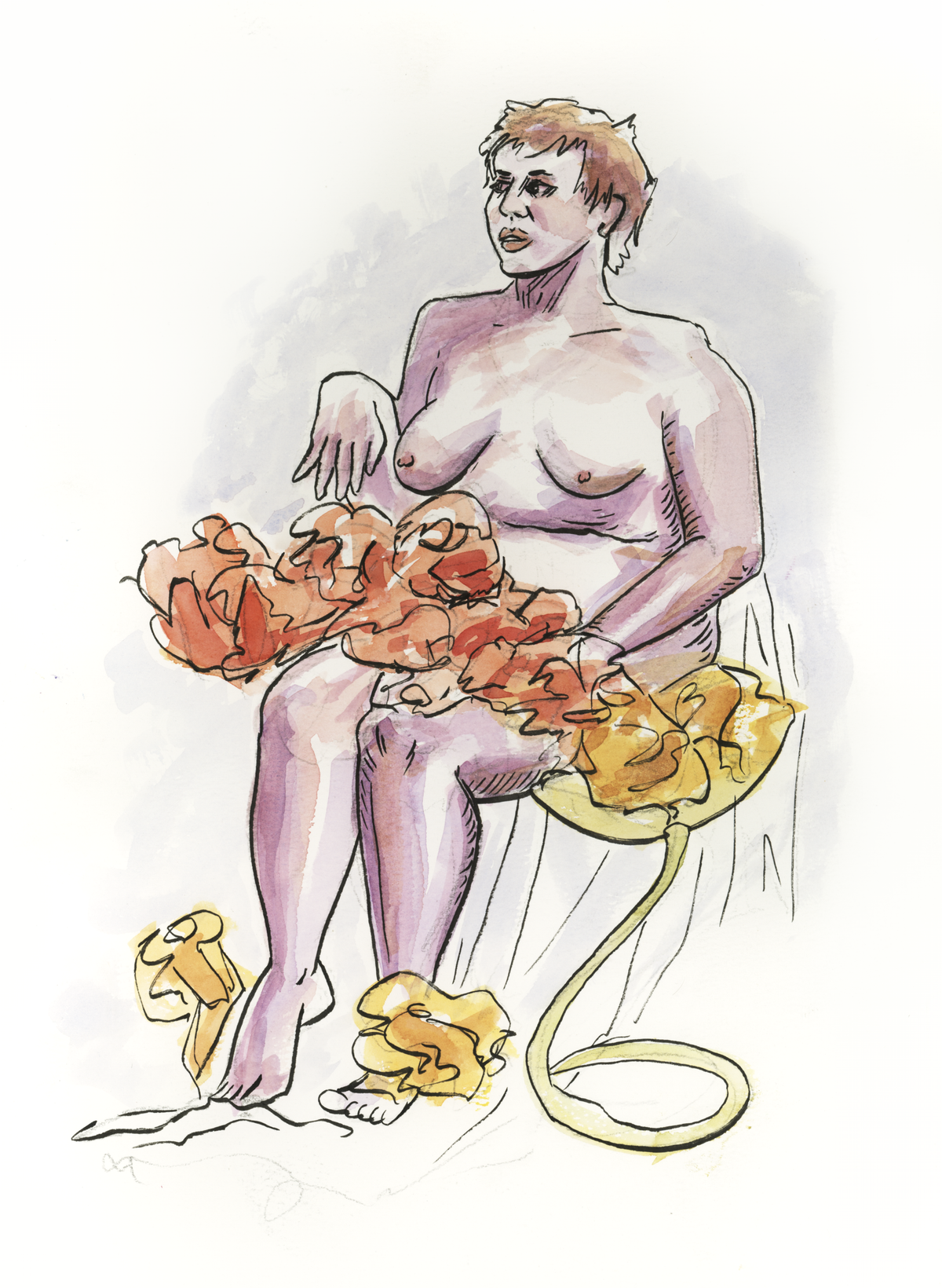 Life Drawing, April 2026 II