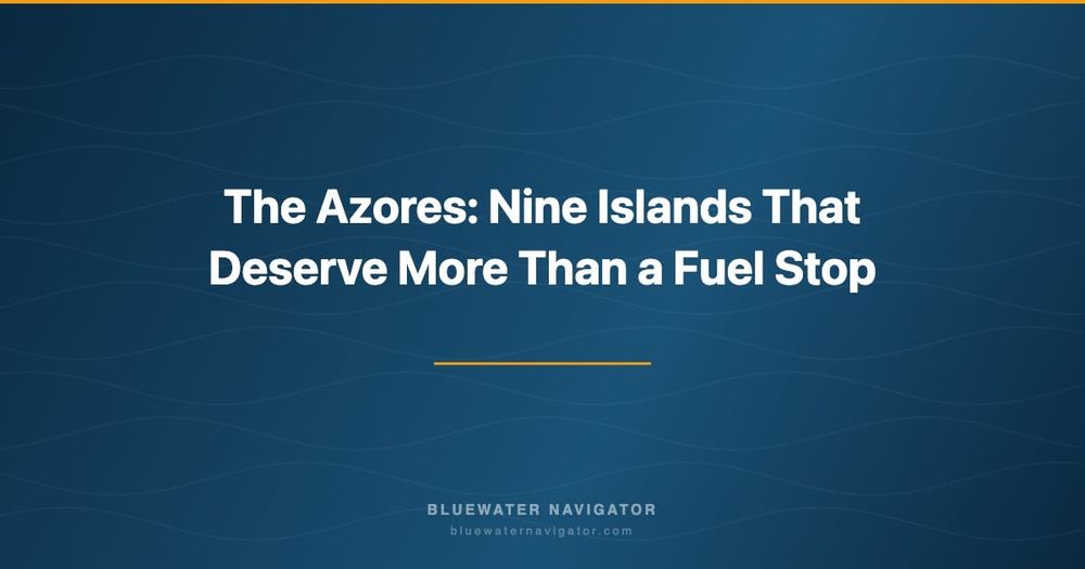 The Azores: Nine Islands That Deserve More Than a Fuel Stop