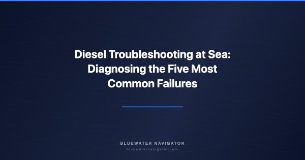 Diesel Troubleshooting at Sea: Diagnosing the Five Most Common Failures