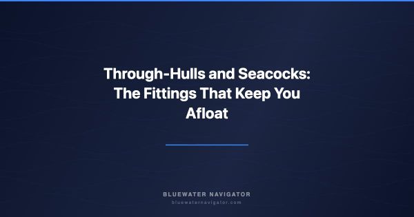 Through-Hulls and Seacocks: The Fittings That Keep You Afloat
