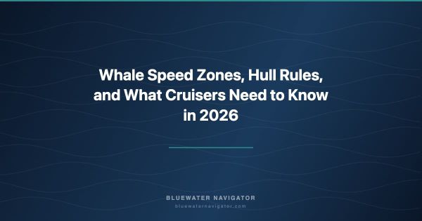 Whale Speed Zones, Hull Rules, and What Cruisers Need to Know in 2026