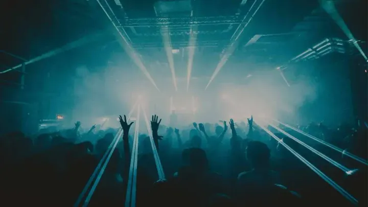 Coldplay concert stage with sustainable green technology - The Inspiration Space