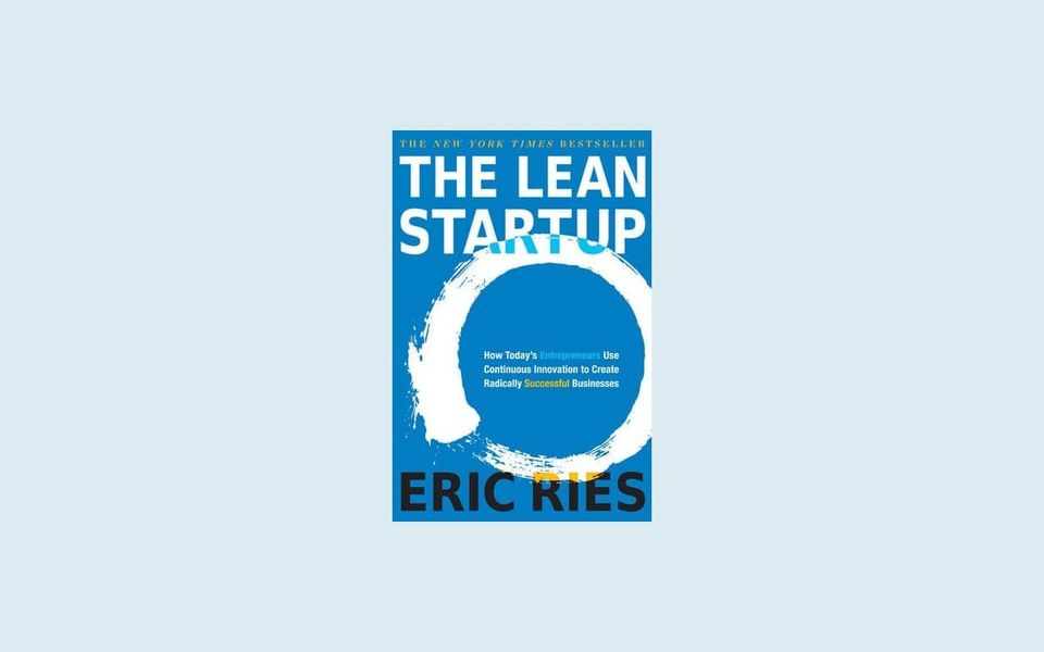 Cover of The Lean Startup by Eric Ries.