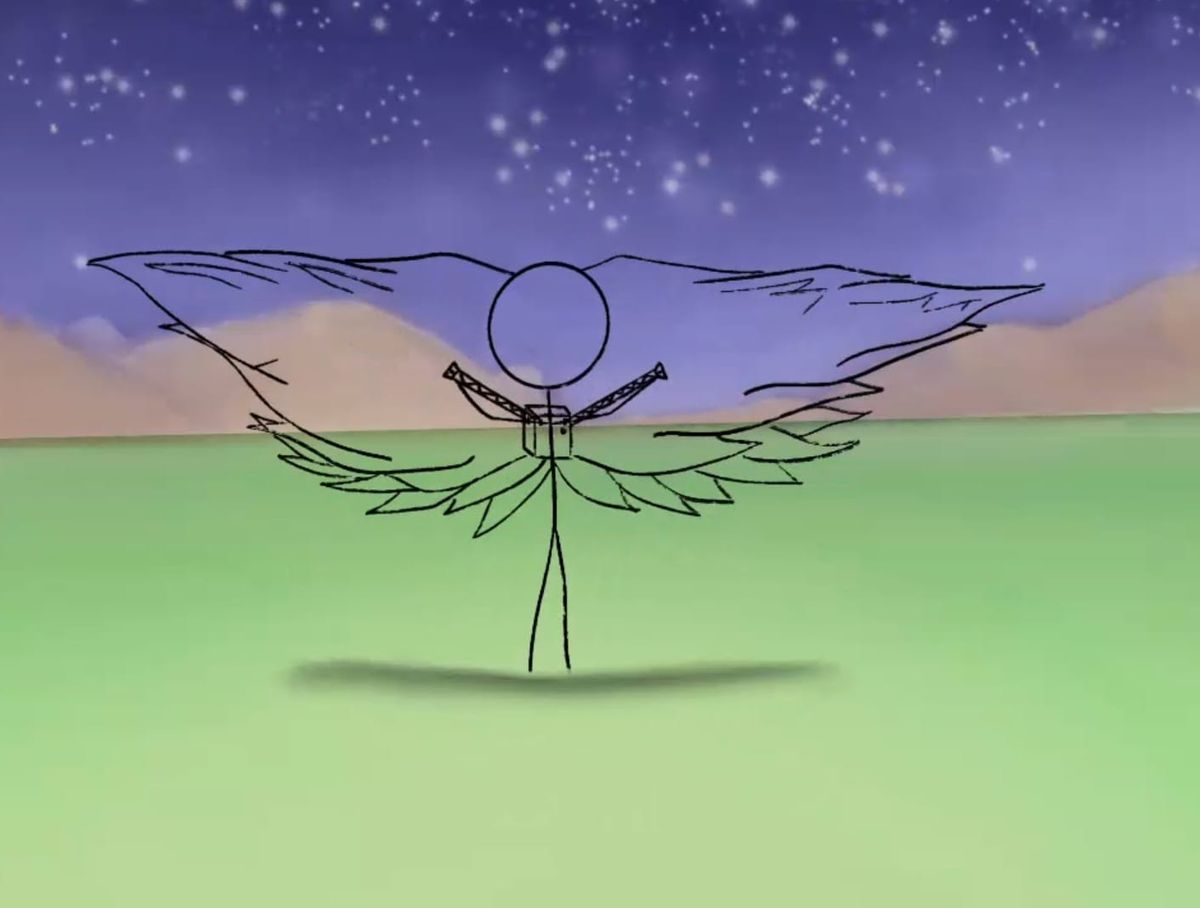 Introducing My Winged Backpack Animation