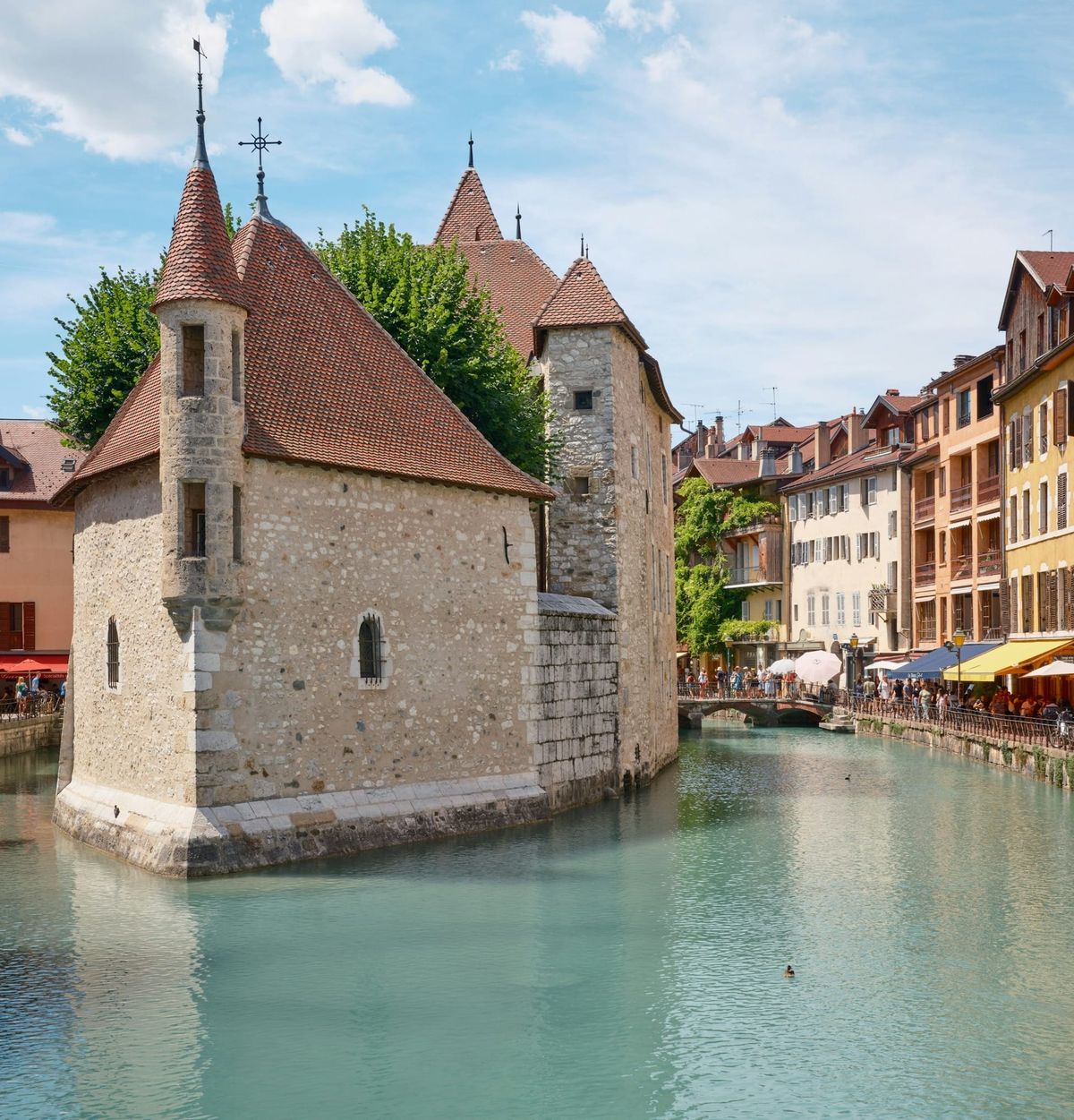 Ville d'Annecy, le Venise des Alpes située dans les Alpes françaises