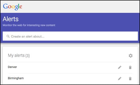 Google Alerts