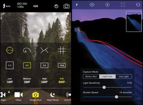 ProCam 2 and Slow Shutter