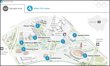 Telegraph venue interactive guide