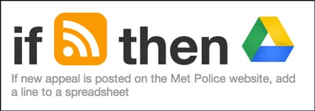 IFTTT Met Police