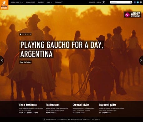 Rough Guides screenshot