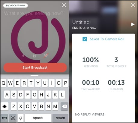 periscope screenshot