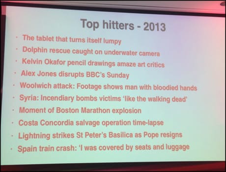 BBC online video slide