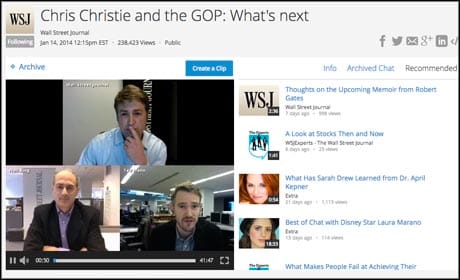 Spreecast - WSJ