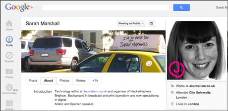 Profile 2 Google Plus