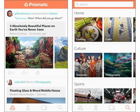 Prismatic screenshots