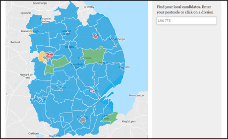 lincolnite election map