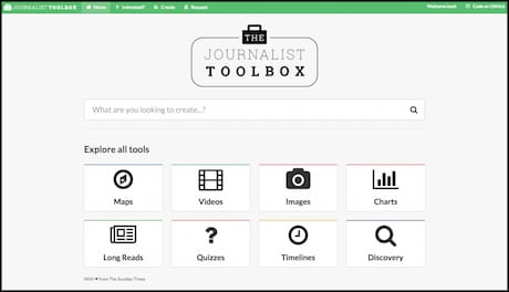 The Journalist Toolbox