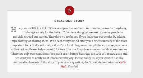 steal our story