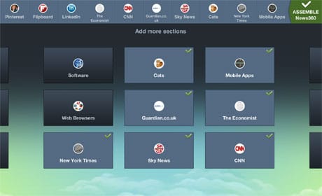 News360 categories