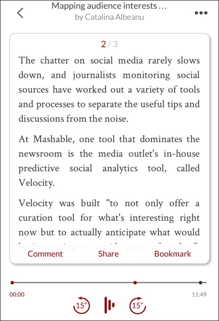 tapewriter on mobile
